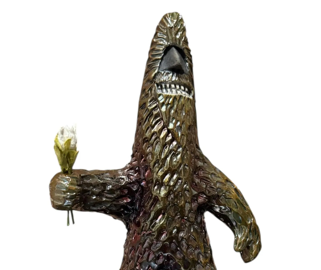 Bigfoot with Flowers Alan Potter