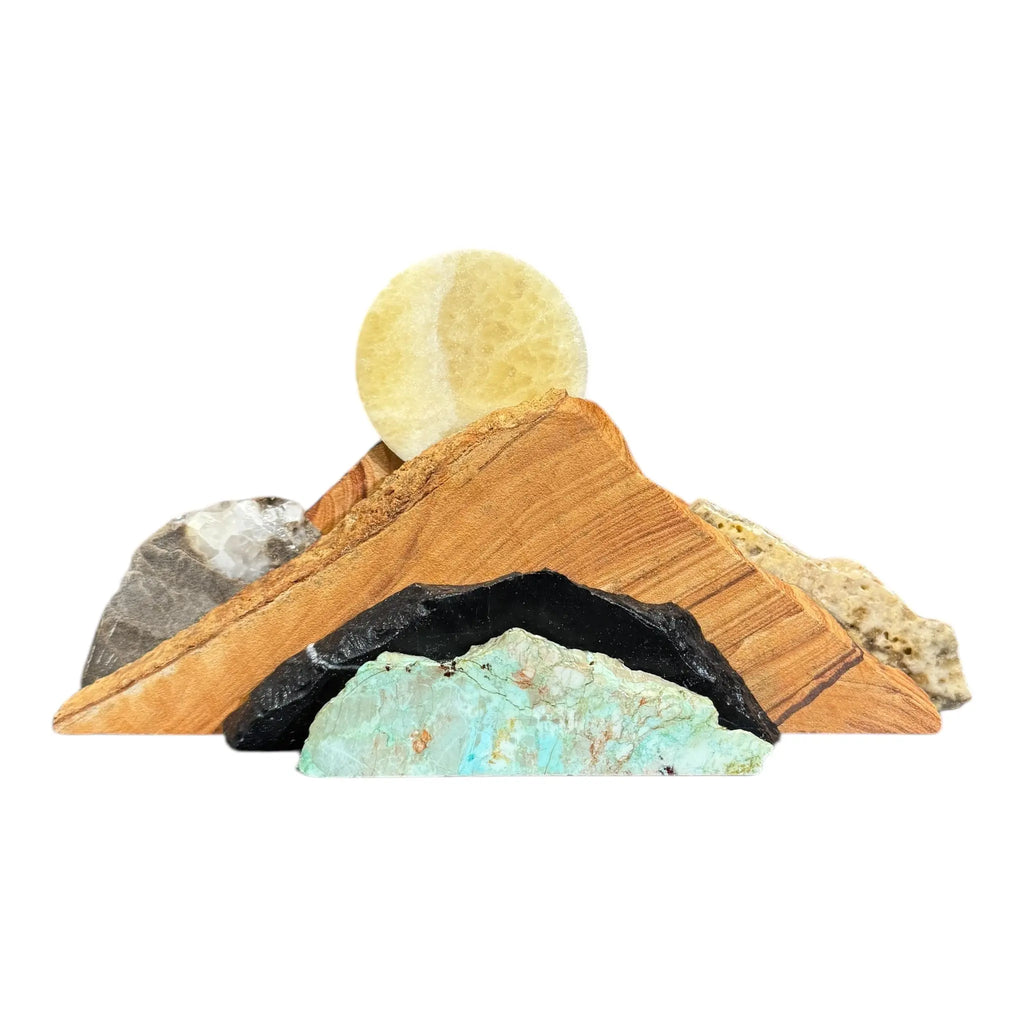 Mountain Table Sculpture- Small Earthen Vessel Gallery