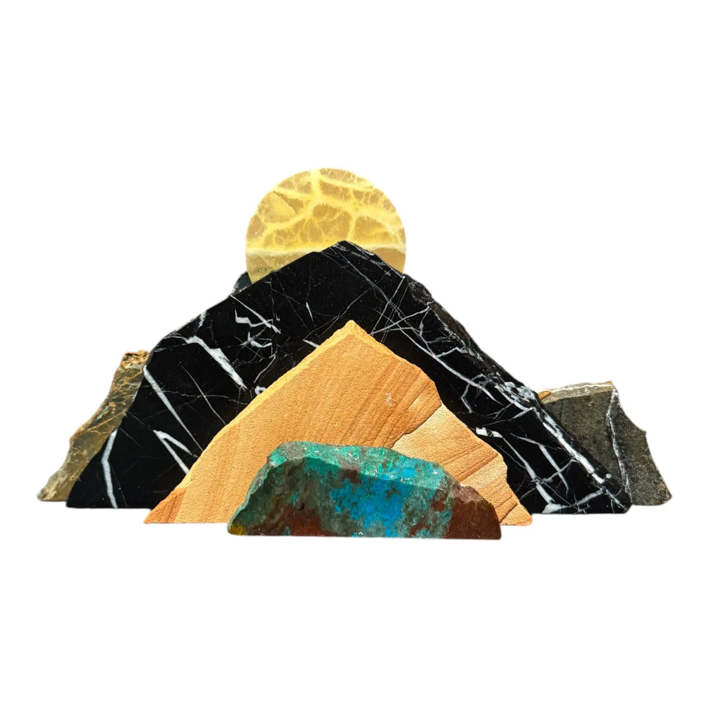Mountain Table Sculpture- Small Earthen Vessel Gallery