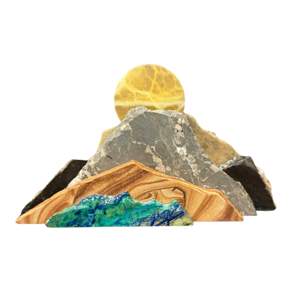Mountain Table Sculpture- Small Earthen Vessel Gallery