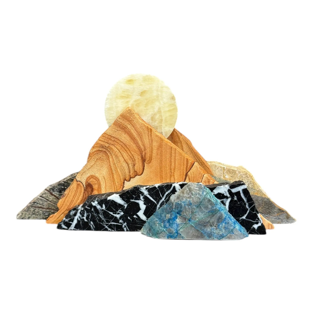 Mountain Table Sculpture- Small Earthen Vessel Gallery