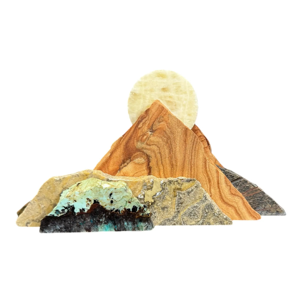 Mountain Table Sculpture- Small Earthen Vessel Gallery