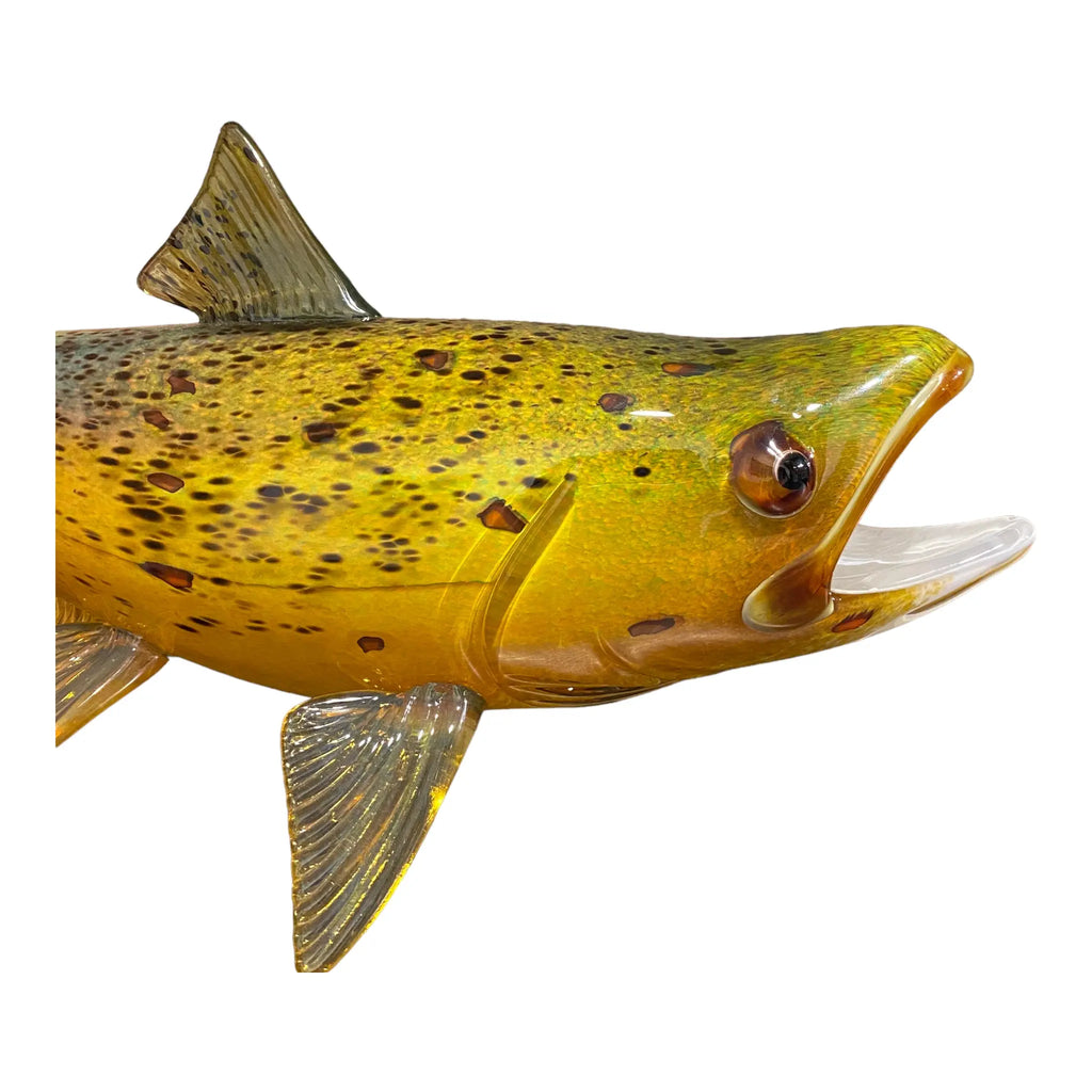 Small Glass Brown Trout Hopko