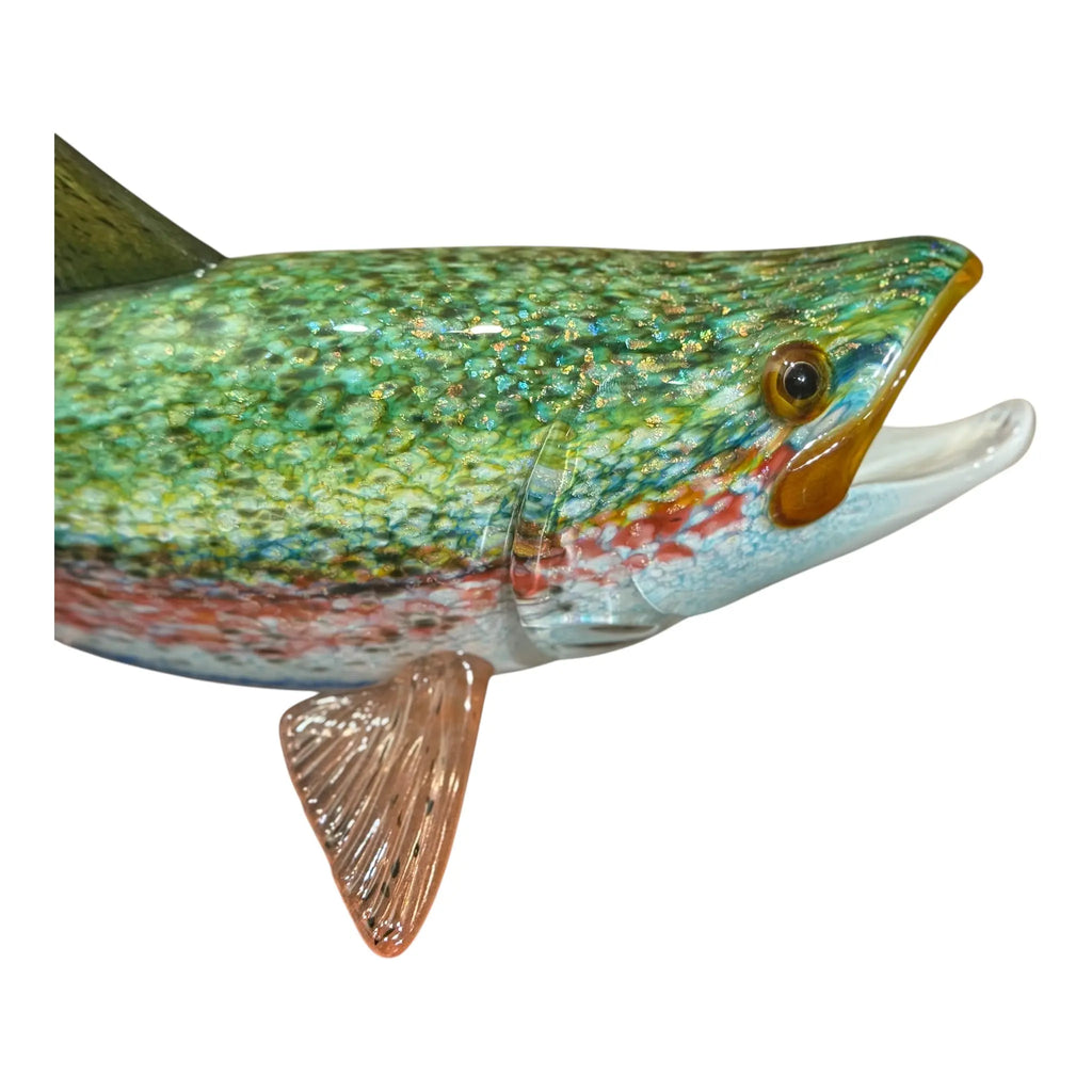 Small Glass Rainbow Trout Hopko