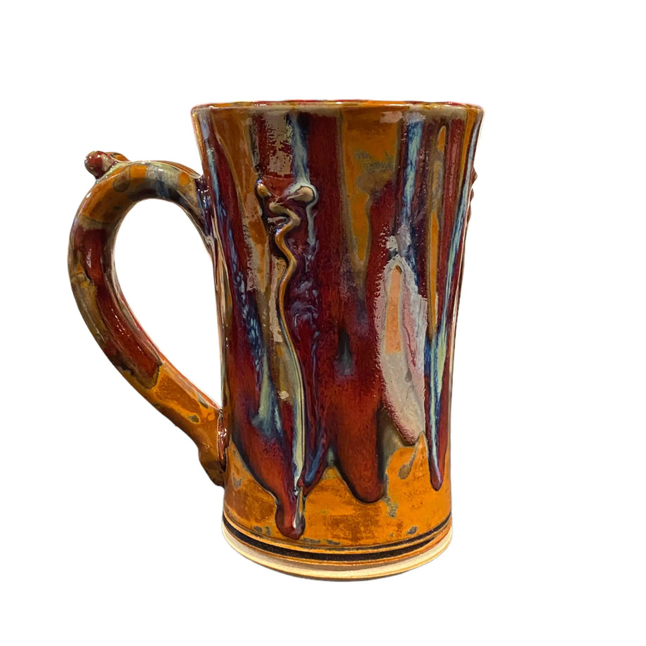 Tall Enamel Mug – Farmhouse Pottery